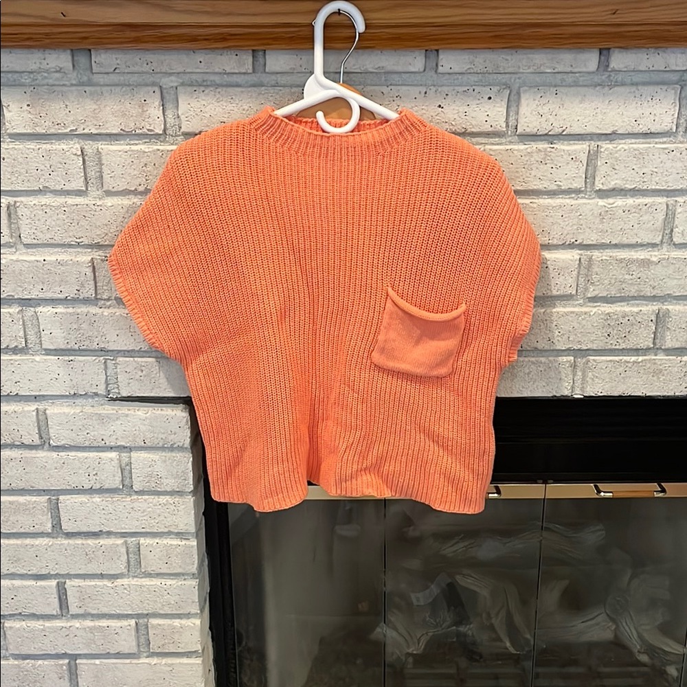 Women's Orange Sweater